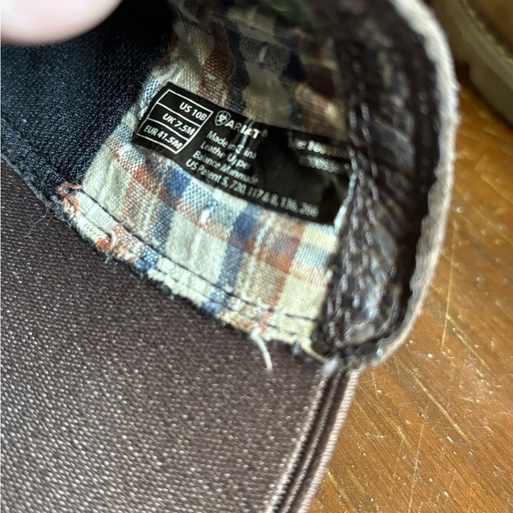 Ariat Brown Ankle Booties with Sturdy Sole - Picture 8 of 8